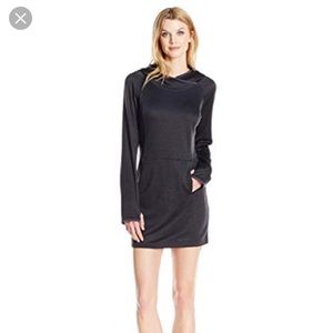 Exodficio Tatar Hooded Charcoal Dress NWT